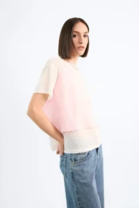 DeFacto Pack of 2 Oversize Loose Cut Short Sleeve T-Shirts - Image 4