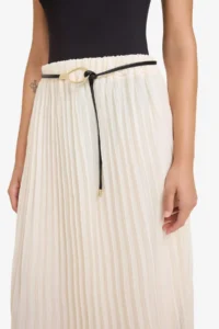 DeFacto Regular Fit High Waist Siphon Midi Skirt - Image 6
