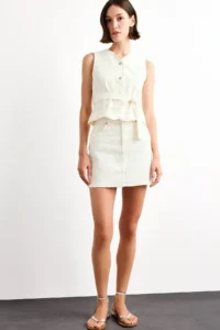 DeFacto Jeans Mini Skirt
