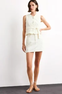 DeFacto Jeans Mini Skirt - Image 4