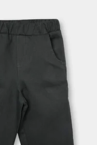 DeFacto Label Printed Gabardine Trousers for Baby Boy - Image 2