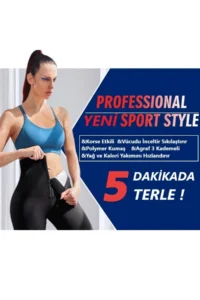 MİSTİRİK Sauna-Leggings Model, High Waist, Thermal Recovery and Sport Leggings with Firming Effect - Image 2