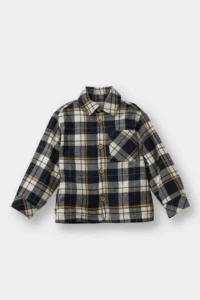 DeFacto Plaid Patterned Flannel Long Sleeve Shirt for Baby Boy - Image 4