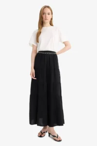 DeFacto A Cut Maxi Skirt - Image 3
