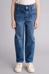 DeFacto Paperbag Jeans Pants Girls' - Image 3