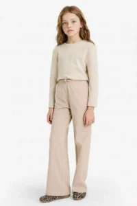 DeFacto Wide Leg Pants Girls'