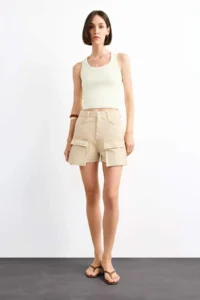 DeFacto with pocket Jeans Shorts