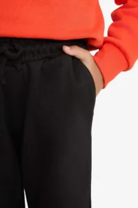 DeFacto Elastic Waist Straight Leg Pique Sweatpants Boy - Image 5