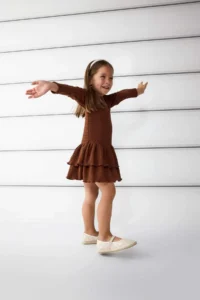 DeFacto Long Sleeve Dress Baby Girl - Image 2