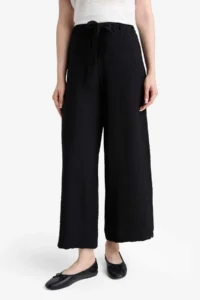 DeFacto Relax Fit Wide Leg Capri - Image 4