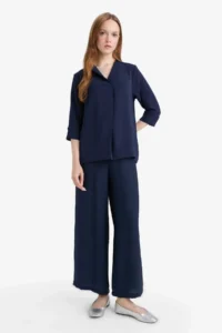 DeFacto Relax Fit Wide Leg Capri