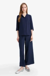 DeFacto Relax Fit Wide Leg Capri - Image 2