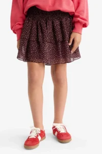 DeFacto Tulle Floral Patterned Skirt Girls' - Image 6