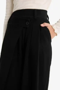DeFacto Baggy Fit Wide Leg Gabardine Trousers Girls - Image 7