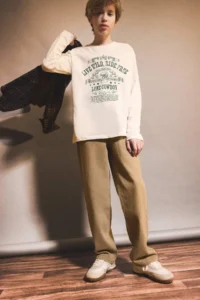 DeFacto Wide Leg Straight Leg Jean Trousers Boy