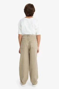 DeFacto Wide Leg Straight Leg Jean Trousers Boy - Image 7