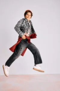 DeFacto Barrel Fit Straight Leg Jean Trousers Boy - Image 2