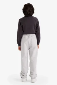 DeFacto Jogger Hem Pants Boys' - Image 4