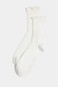 DeFacto Women Frilly 3-pack Cotton LONG Socks - Image 2