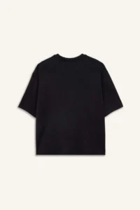 DeFacto Relax Fit Crew Neck Basic Plain Short Sleeve T-Shirt - Image 3