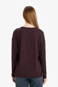 DeFacto Relax Fit Crew Neck Long Sleeve T-Shirt - Image 5