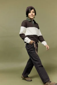DeFacto Wide Leg Straight Leg Jean Trousers Boy