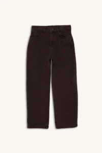 DeFacto Wide Leg Straight Leg Jean Trousers Boy - Image 5