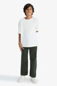 DeFacto Wide Leg Straight Leg Jean Trousers Boy - Image 2