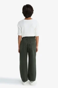 DeFacto Wide Leg Straight Leg Jean Trousers Boy - Image 6
