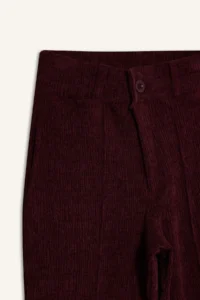 DeFacto Wide Leg Velvet Sweatpants Girls' - Image 4