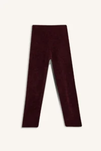 DeFacto Wide Leg Velvet Sweatpants Girls' - Image 5
