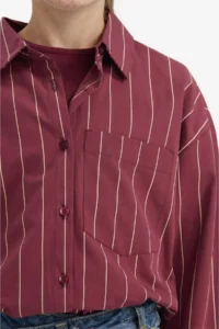 DeFacto 2 Piece Set Poplin Shirt T-Shirt Girls - Image 3