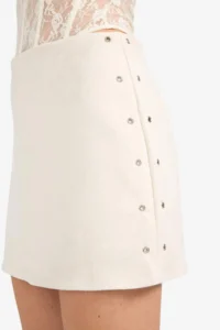 DeFacto Normal Waist Suede Mini Skirt - Image 6
