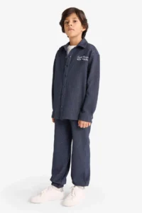 DeFacto Oversize Wide Fit Elastic Waist Sweatpants Boy