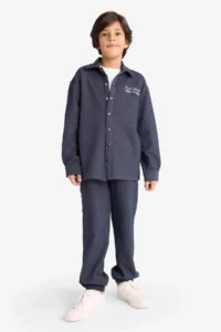 DeFacto Oversize Wide Fit Elastic Waist Sweatpants Boy - Image 2