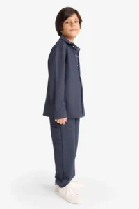 DeFacto Oversize Wide Fit Elastic Waist Sweatpants Boy - Image 3