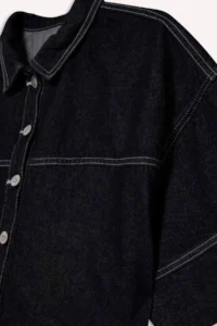DeFacto buttoned denim Jacket Girls' - Image 5