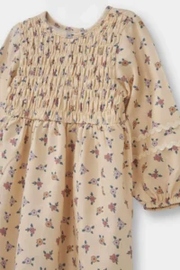 DeFacto Floral Twill Dress Baby Girl - Image 2