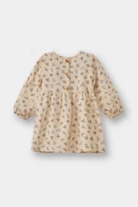 DeFacto Floral Twill Dress Baby Girl - Image 3