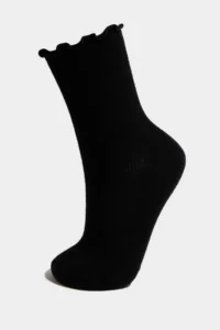 DeFacto Women Frilly 3-pack Cotton LONG Socks - Image 2