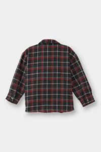 DeFacto Plaid Patterned Flannel Long Sleeve Shirt Baby Boy - Image 4