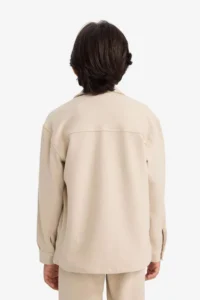 DeFacto Boys' Polo Shirt Collar Jacket - Image 5