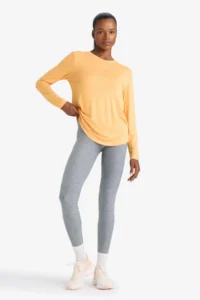 DeFacto Standard Fit Crew Neck Athlete Long Sleeve T-Shirt - Image 2