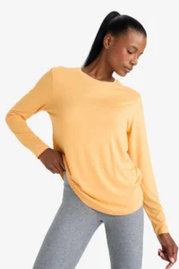 DeFacto Standard Fit Crew Neck Athlete Long Sleeve T-Shirt - Image 3