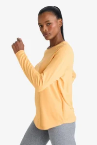 DeFacto Standard Fit Crew Neck Athlete Long Sleeve T-Shirt - Image 4