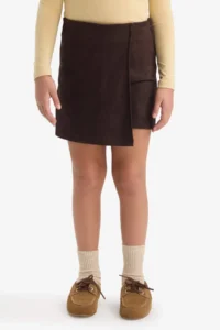 DeFacto Suede Shorts Skirt Girls' - Image 3