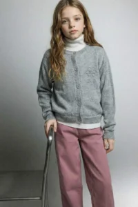 DeFacto buttoned Cardigan Girls'