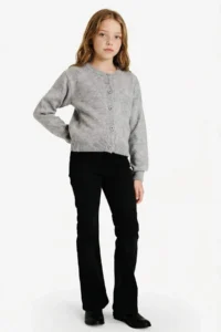 DeFacto buttoned Cardigan Girls' - Image 4