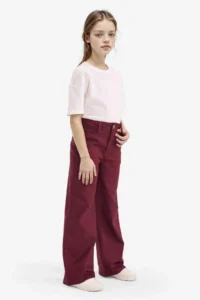 DeFacto Straight Fit Gabardine Trousers Girl