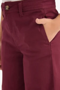 DeFacto Straight Fit Gabardine Trousers Girl - Image 4